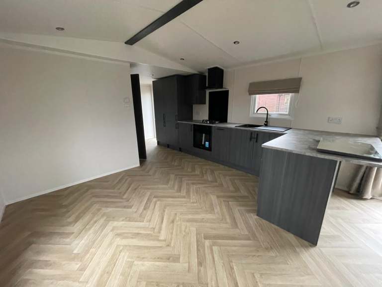 Static Lodge For Sale Off Site Nationwide Contemporary XL 1 Bedroom, 39x13