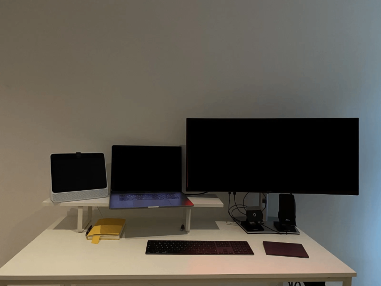 Joiscope Computer Desk 120X60X90CM White Home Office Desk