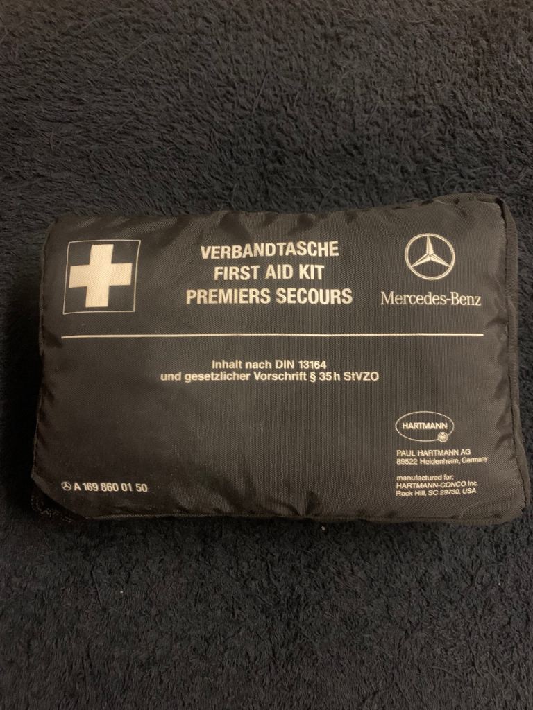 Mercedes-Benz First Aid Kit – Brand New, Unopened