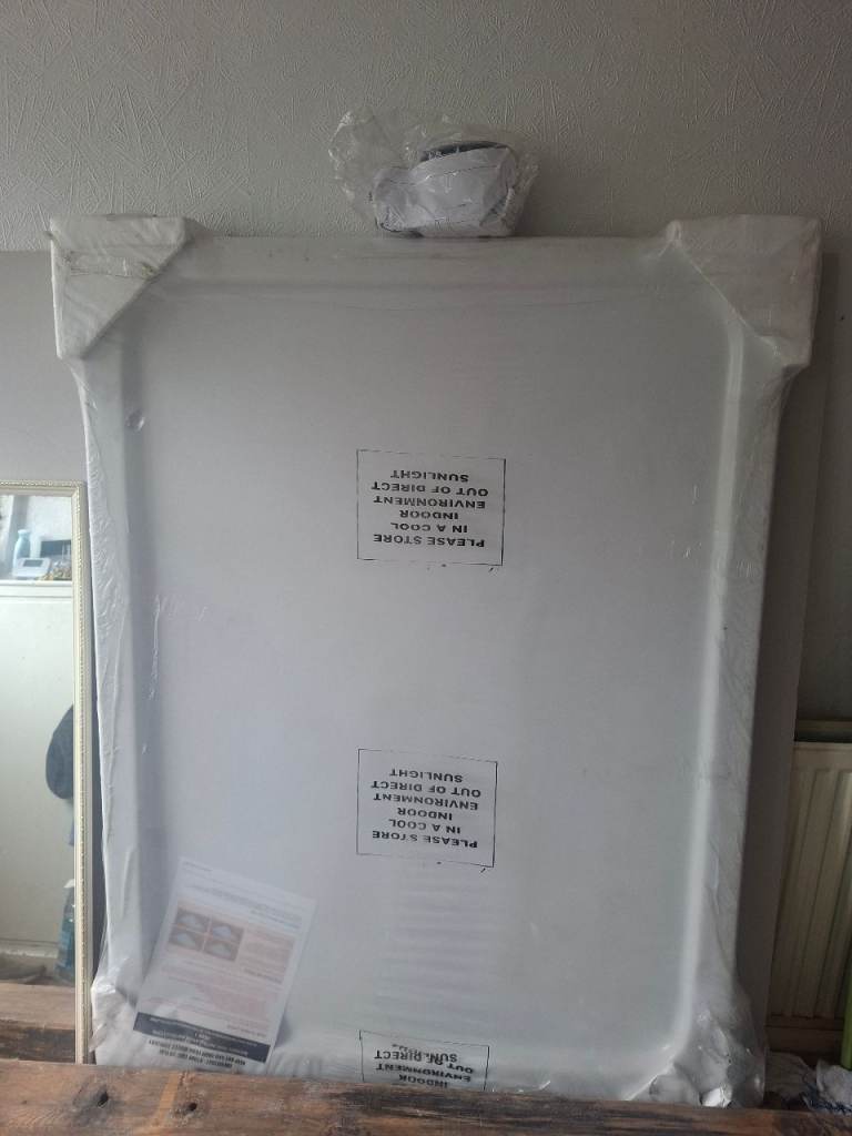 Unused Shower Tray.