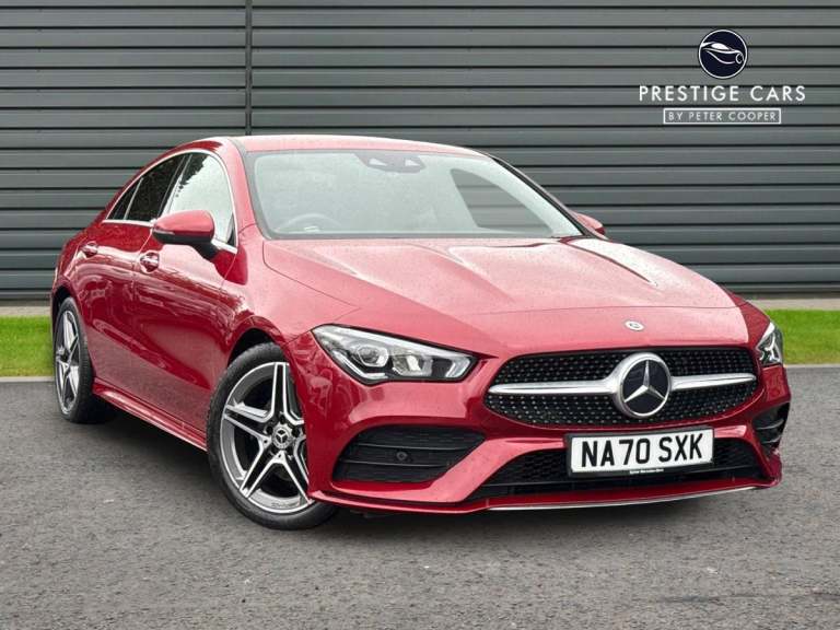 2020 Mercedes-Benz CLA 1.3 CLA180 AMG Line (Premium 2) Coupe 7G-DCT Euro 6 (s/s) 4dr COUPE Petrol...