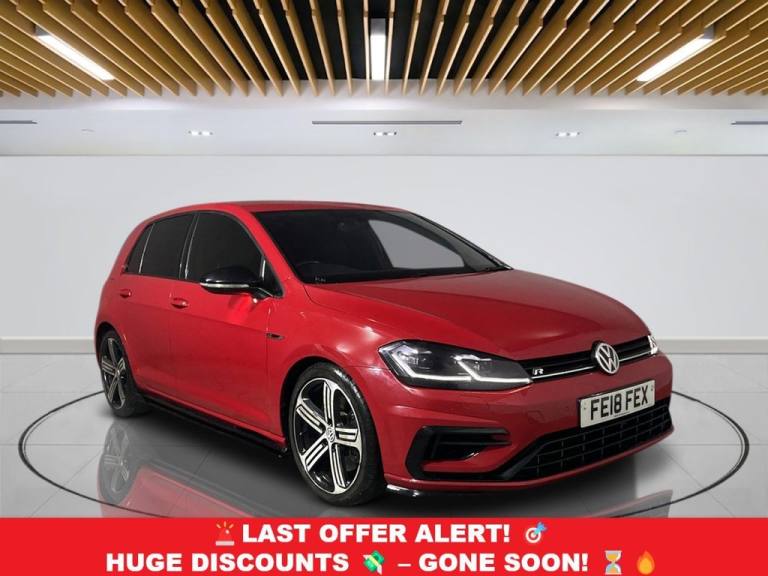 2018 Volkswagen Golf 2.0 TSI R Hatchback 5dr Petrol DSG 4Motion Euro 6 (s/s) (310 ps) Hatchback P...