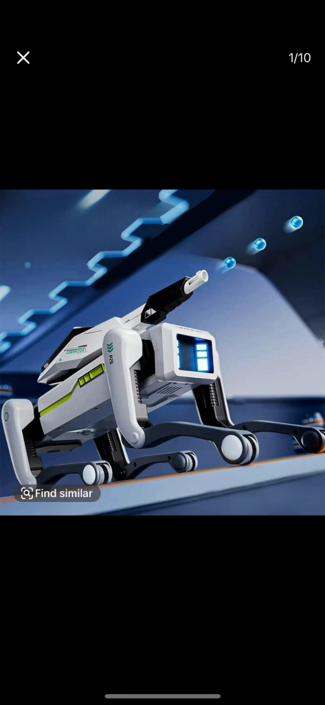 Brand new robot dog 
