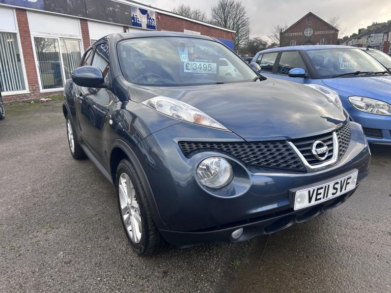 2011, NISSAN JUKE 1.6 Acenta Blue Manual Petrol