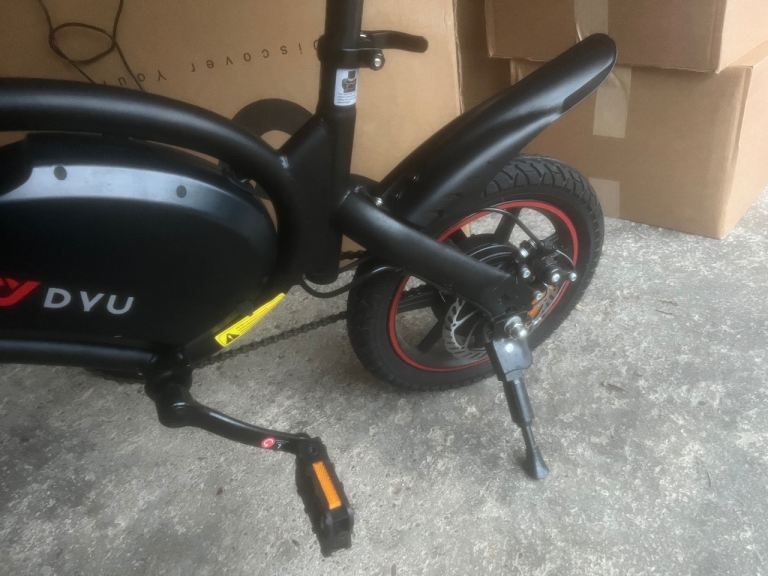 DYU BLACK SMART ELECTRIC BIKE D3F