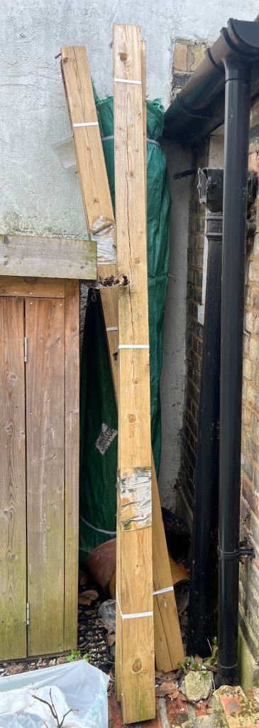 Fence Posts - (H) 2.4m (W) 100mm 2