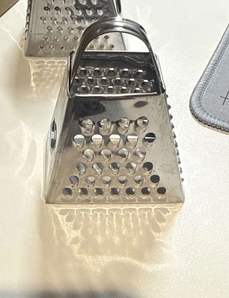 4 Sided Grater Stainless Steel Multipurpose Shredder for Cheese Vegetable & More