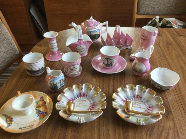 Collection of place name china