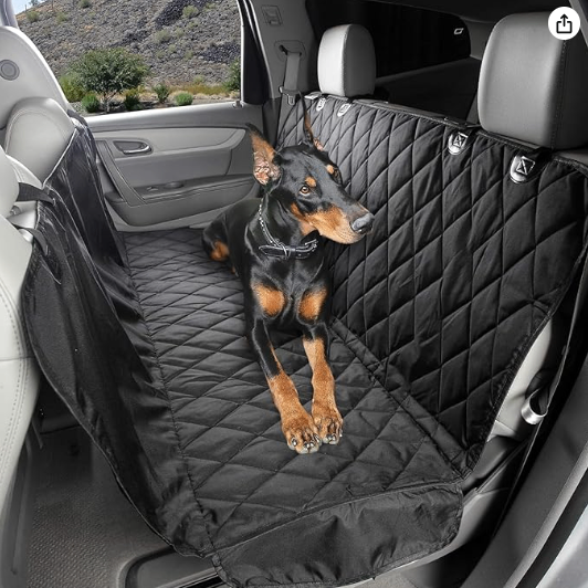 Dog Seat Cover with Hammock