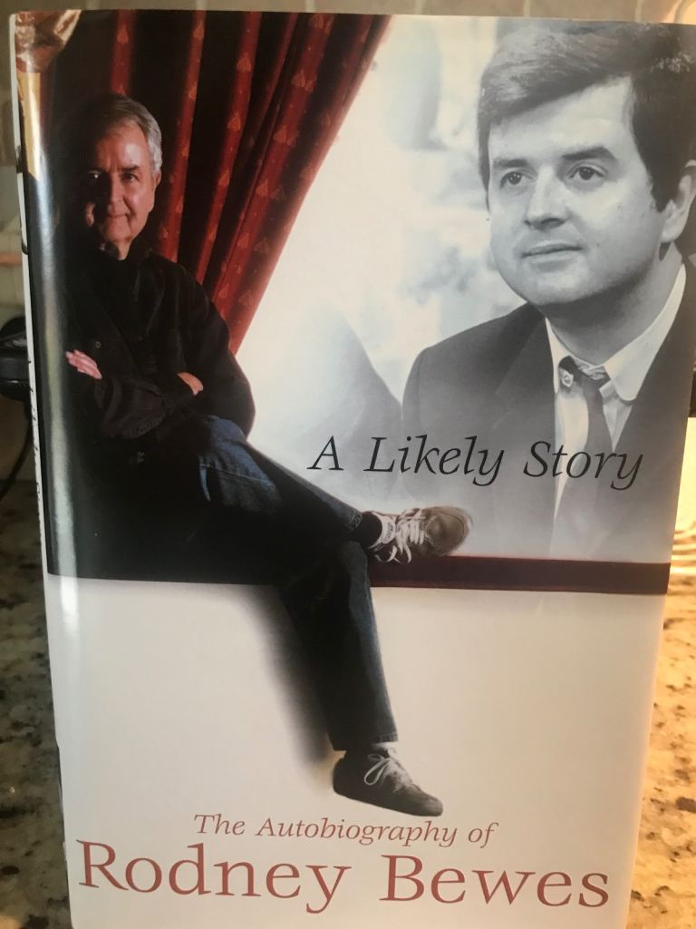 SIGNED HB copy of ex Likely Lad Rodney Bewes 2005 autobiography ‘A likely story’ 
