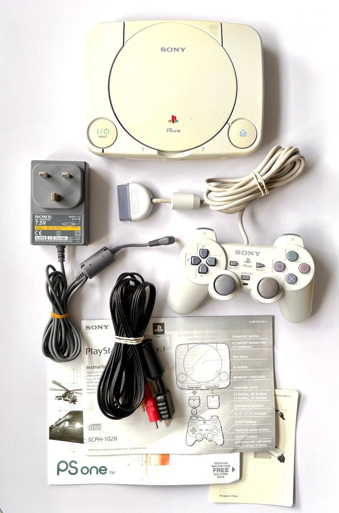 Sony PlayStation One PSOne Mini Console Working 