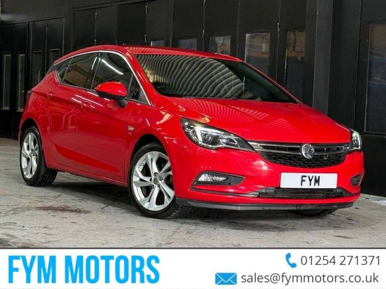 2016 Vauxhall Astra 1.4i Turbo SRi Hatchback 5dr Petrol Manual Euro 6 (150 ps) Hatchback Petrol M...
