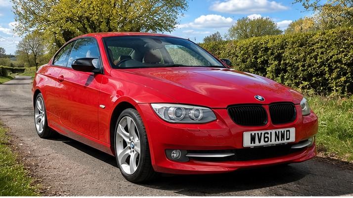 BMW 3 Series SE 2012 2.0 320d SE Convertible 2dr Diesel S/H Long MOT RED SORTS