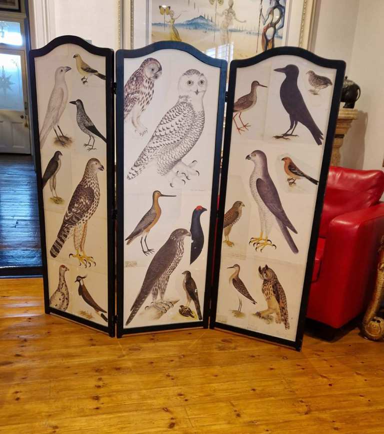 Stunning coastal themed room divider 
