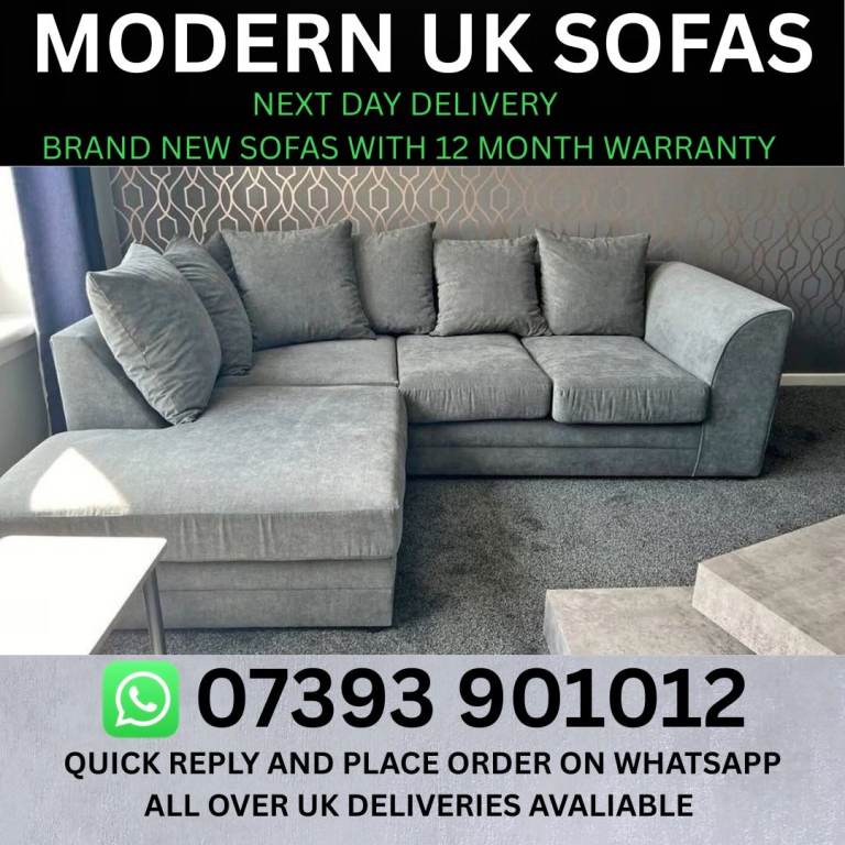 New design corner sofa here