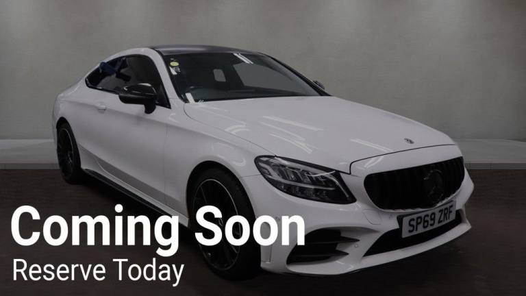 2019 Mercedes-Benz C Class 1.6 C180 AMG Line Coupe 2dr Petrol Manual Euro 6 (156 ps) Coupe Petrol...