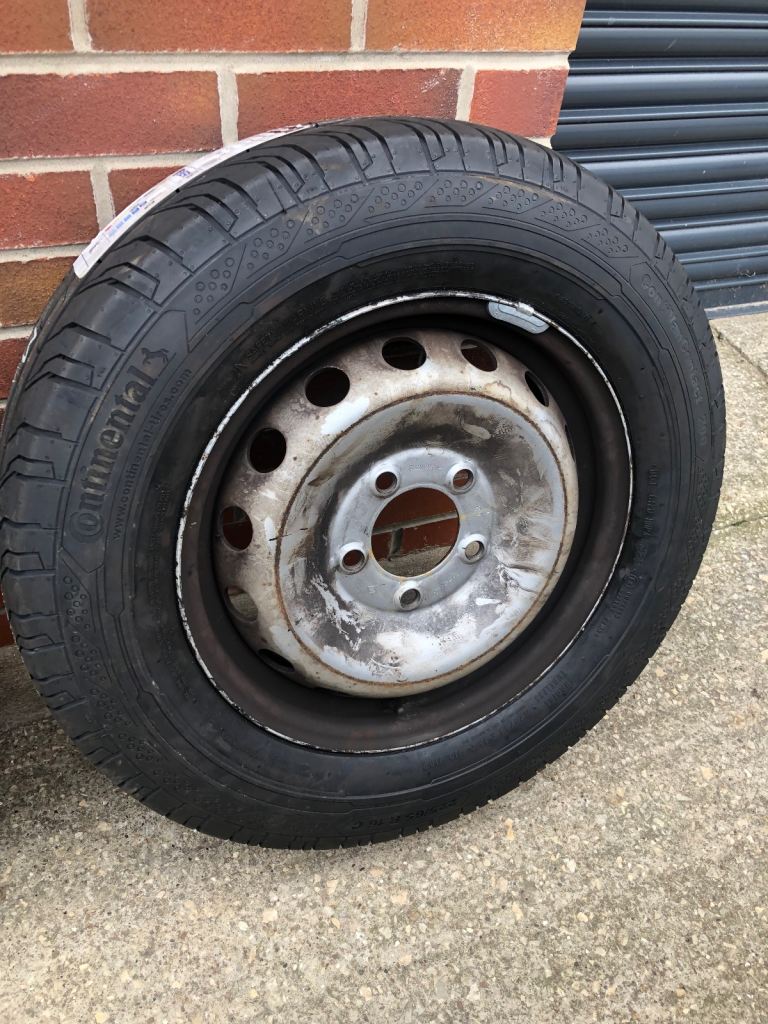 Van tyres new x2 continental 225 65 16 