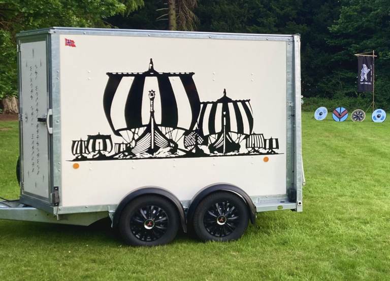 Ifor Williams BV85 trailer - 8 foot trailer