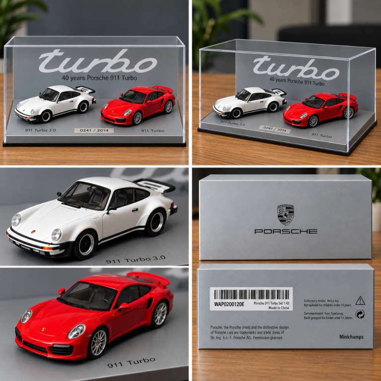 Porsche 911 Turbo – 40 Years Limited Edition 1:43 Collector’s Set
