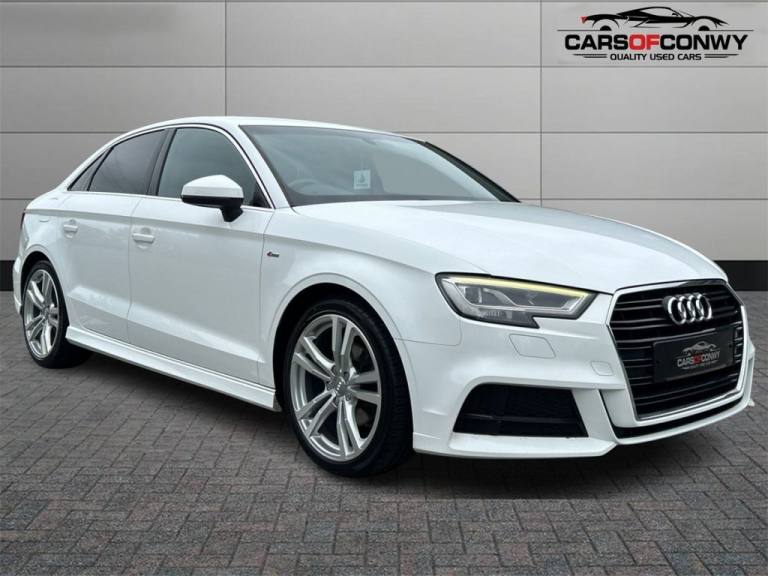 2017 Audi A3 1.4 TFSI S Line 4dr SALOON PETROL Manual