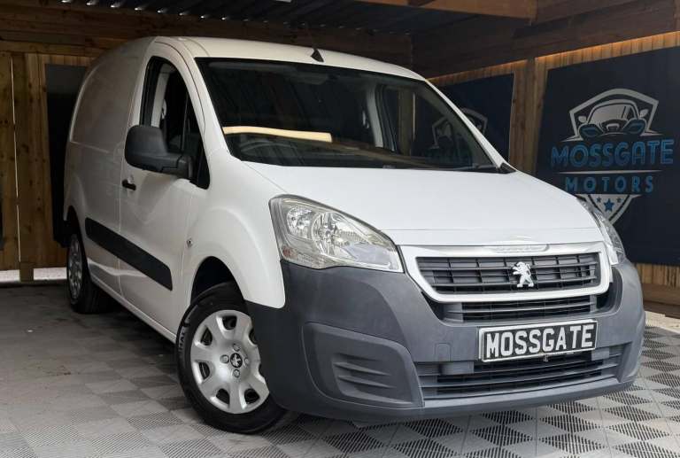 2018 Peugeot Partner 1.6 BlueHDi 854 Professional L1 5dr PANEL VAN Diesel Manual