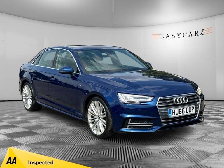 2016 Audi A4 2.0 TDI S line S Tronic quattro Euro 6 (s/s) 4dr SALOON Diesel Automatic