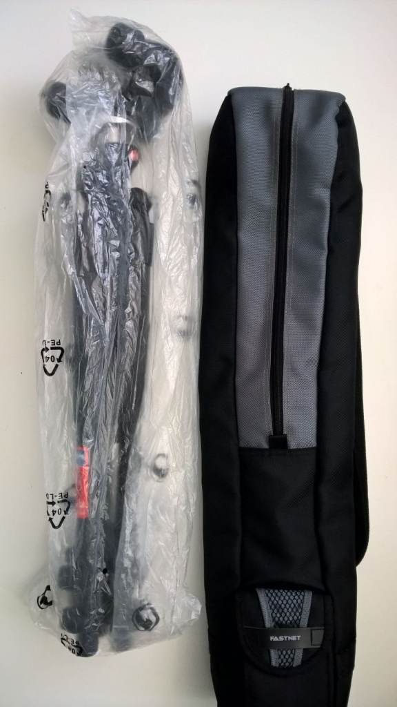 New Manfrotto 190XPROB Tripod with Horizontal Column + 460MG Head + Bag.