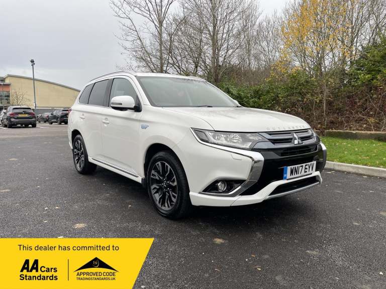 2017 Mitsubishi Outlander 2.0h 12kWh 5h CVT 4WD Euro 6 (s/s) 5dr ESTATE Petrol/Electric Hybrid Au...