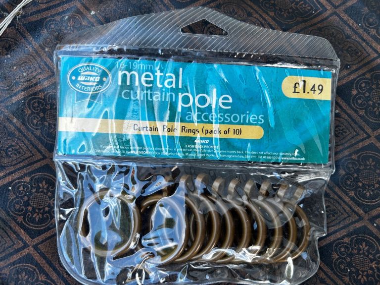New curtain rings