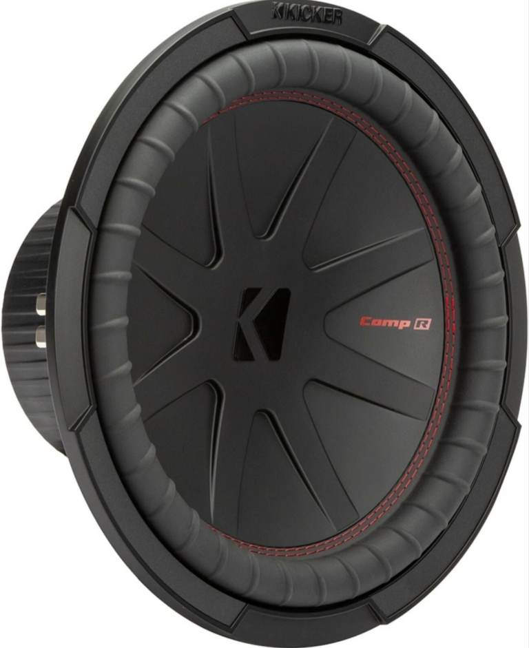 Kicker CompR 12" Subwoofer – Black, As Good As New Condition
