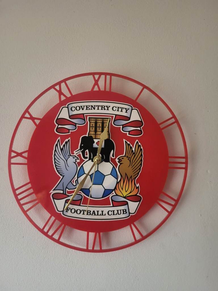 Coventry FC Clock