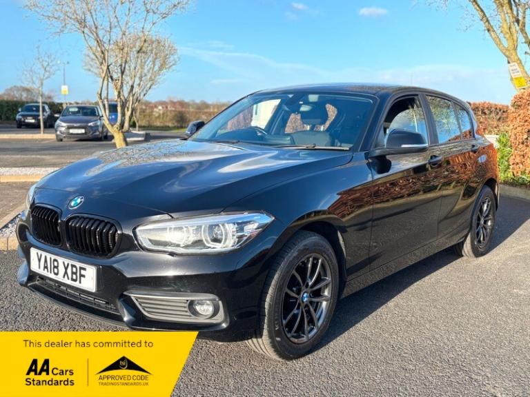 BMW 1 SERIES 116d SE BUSINESS ONLY 67k SAT NAV SERVICED MOTD SHADOW CHROME ALLOY