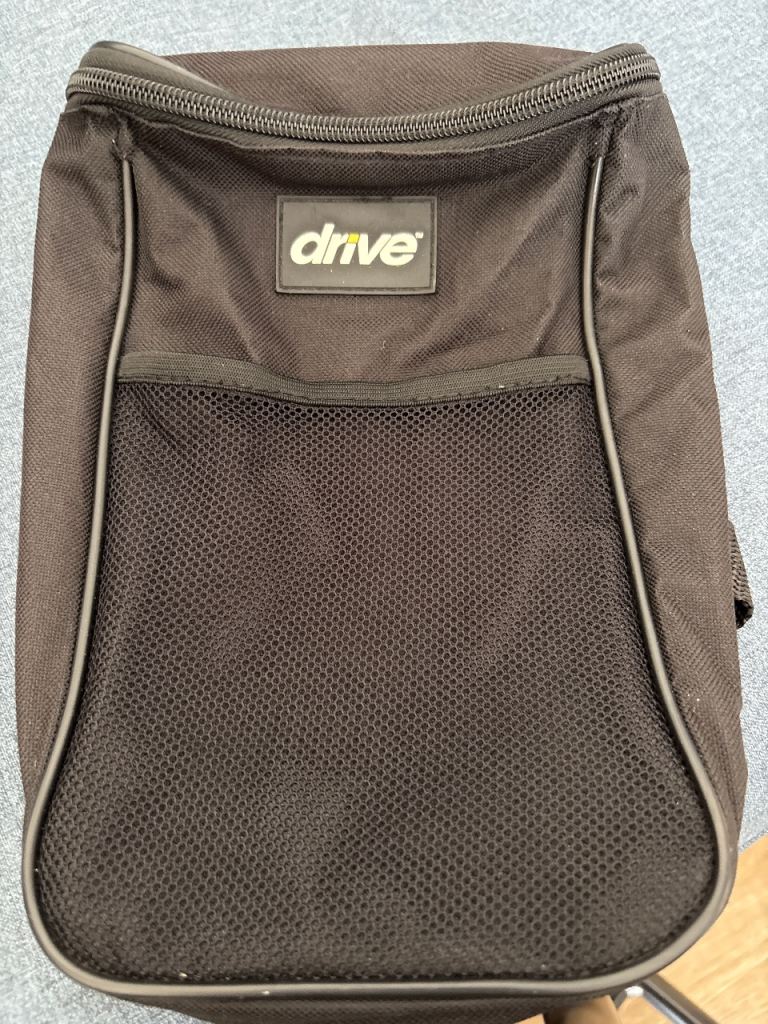 Drive Medical Storage Bag - Black, Good Condition