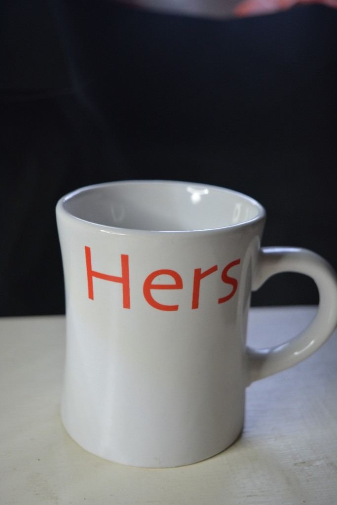 RARE AND VINTAGE HERS THORNTON'S MUG