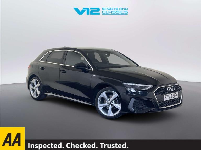 2022 Audi A3 35 TFSI S Line 5dr HATCHBACK PETROL Manual