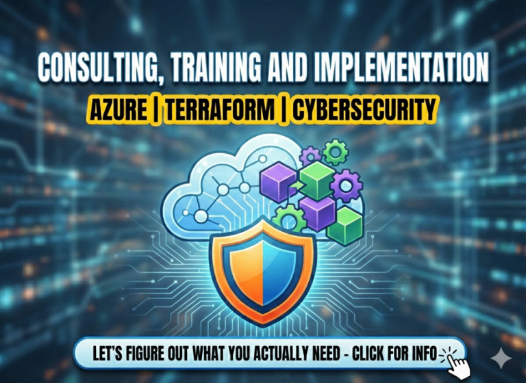 Cloud, Azure & Terraform Help — No middleman. No nonsense.