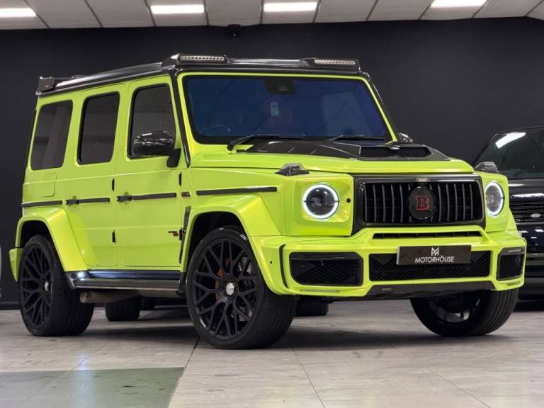 2021 MERCEDES-BENZ G-CLASS 4.0 G63 V8 BITURBO AMG SUV 5DR PETROL SPDS+9GT 4MATIC