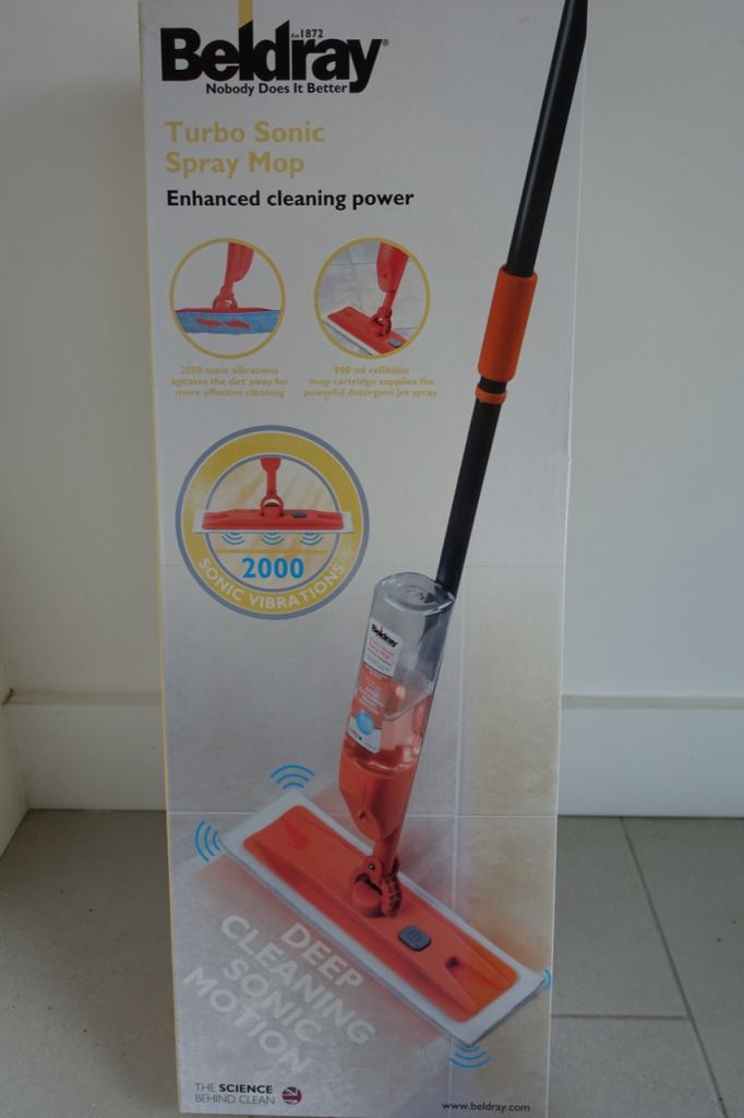 BELDRAY TURBO SONIC SPRAY MOP