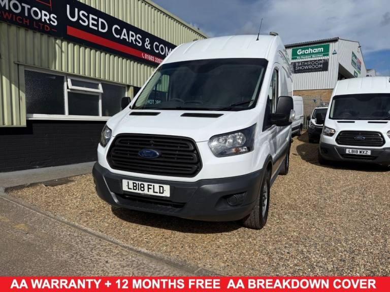 2018 18 FORD TRANSIT 2.0 350 ECOBLUE PANEL VAN 5DR DIESEL MANUAL FWD L2 H3 EURO 