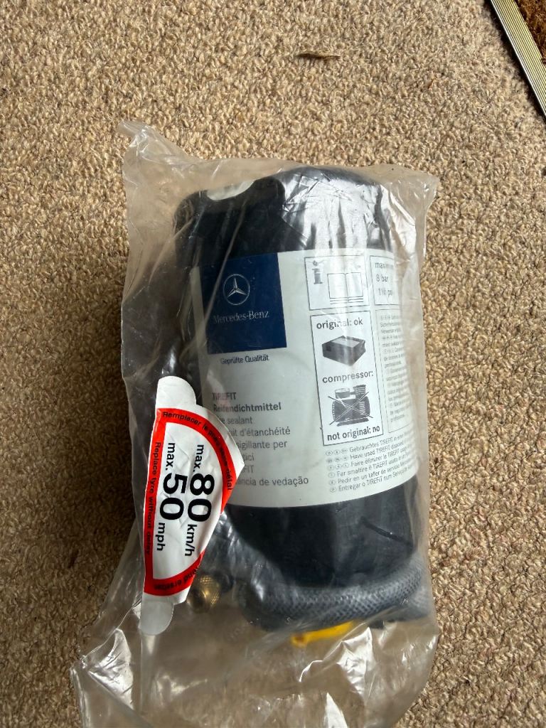 Genuine MERCEDES-BENZ E W212 Tire Compressor