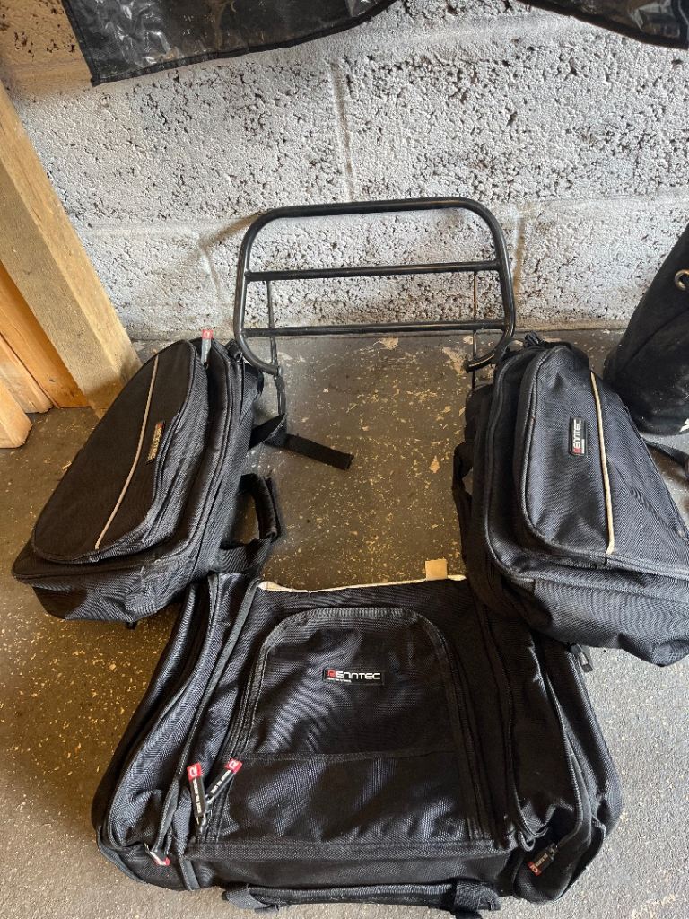 Rentec Sports Rack and Soft Luggage for Honda Blackbird CBR 1100 XX