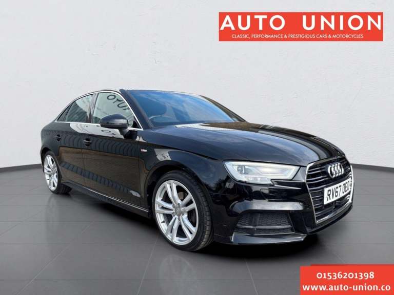 2017 Audi A3 2.0 TDI S line Euro 6 (s/s) 4dr SALOON Diesel Manual