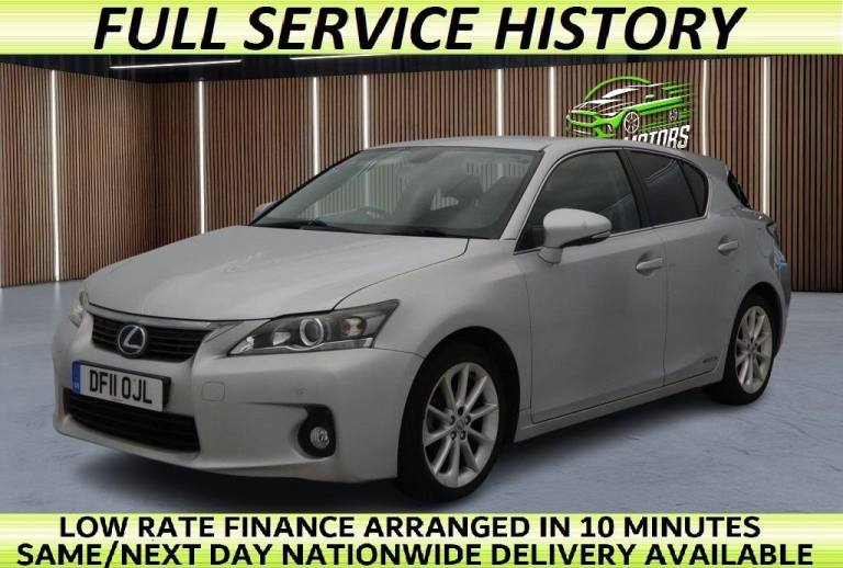 2011 11 LEXUS CT 1.8 200H SE-L HATCHBACK 5DR PETROL HYBRID CVT EURO 5 (S/S) (136