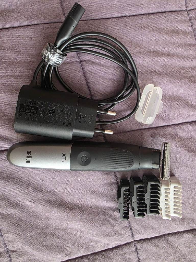 Braun XT5 Razor shave trim face and body one blade hybrid trimmer 