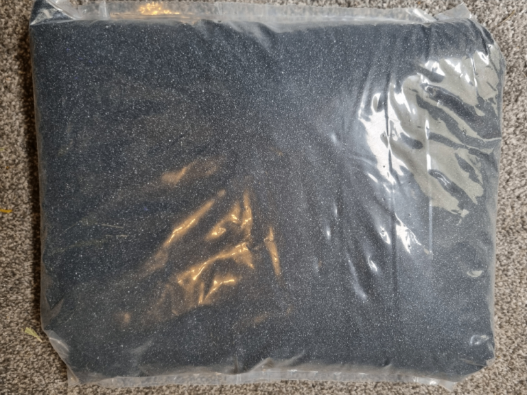 2 x 15Kg Bags. Black sand Aquarium substrate