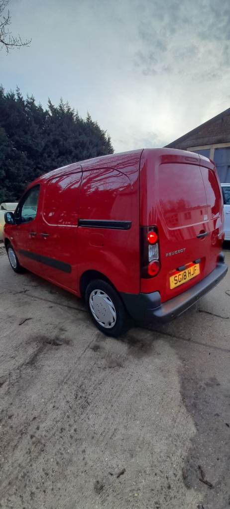 Peugeot, PARTNER, Panel Van, 2018, Manual, 1560 (cc), Blue Hdi