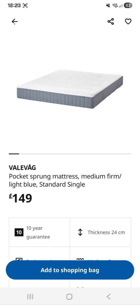 Single bed 