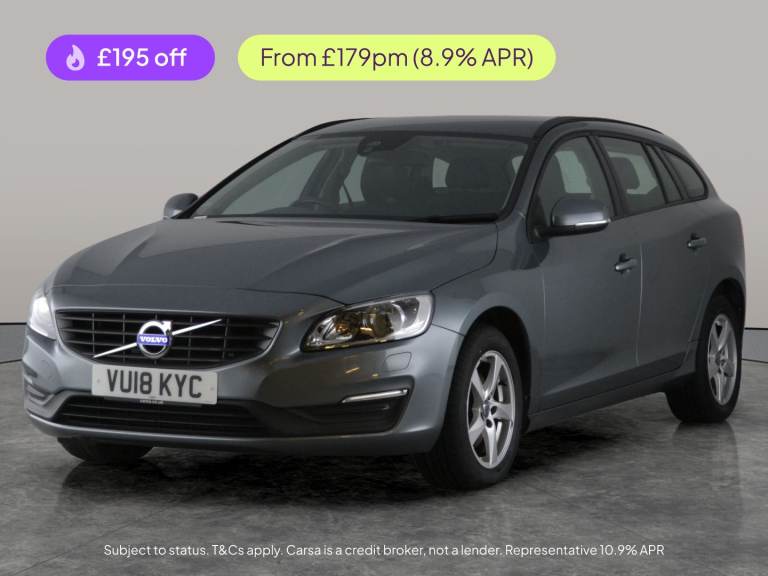 2018 Volvo V60 2.0 D2 Business Edition Lux Estate 5dr Diesel Manual Euro 6 (s/s) (120 ps)  Estate...