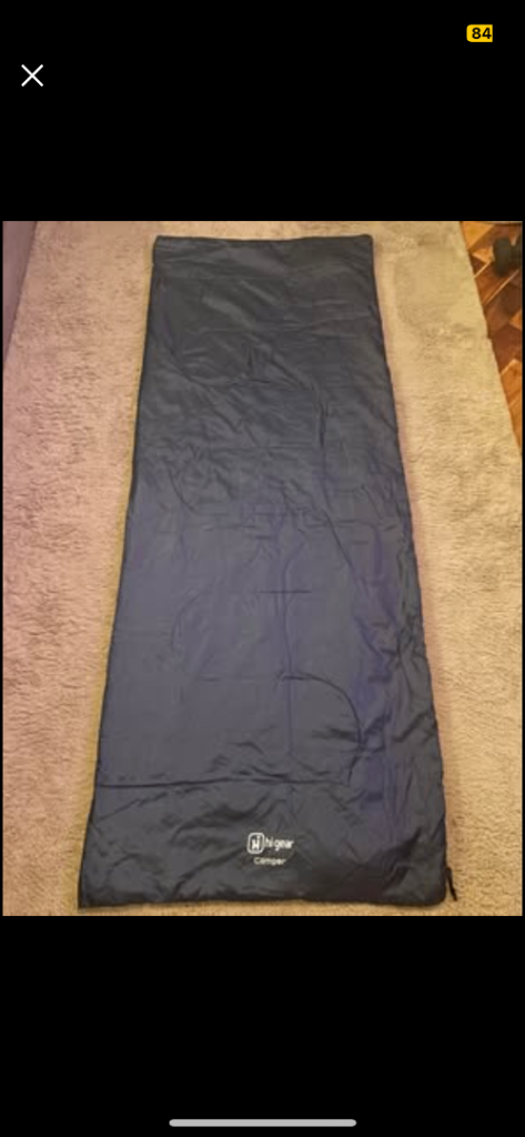 Hi Gear Sleeping Bag – Blue, Good Condition