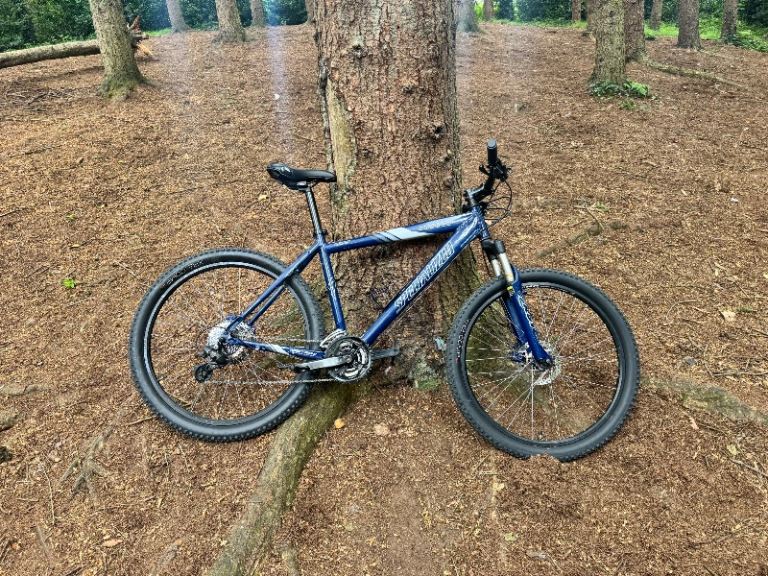Specialized Hardrock Mountain Bike – Blue, Good Condition